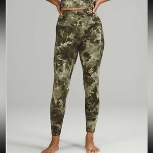 Lululemon Align High-Rise Pant with Pockets 25" size 12 Diamond Dye